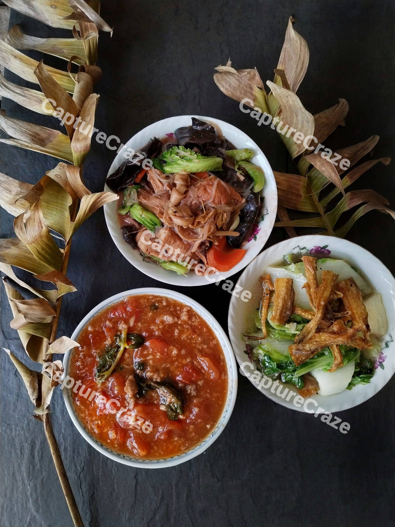 Thai combination dish